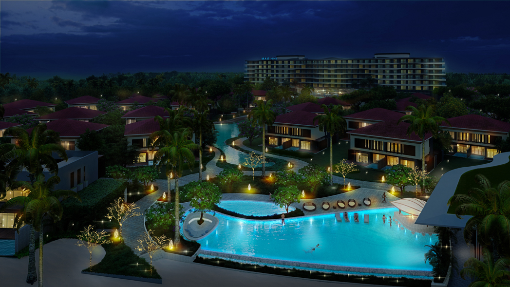 Khu Khách sạn - Villa Resort thuộc dự án Khu Phức hợp Vịnh Đầm